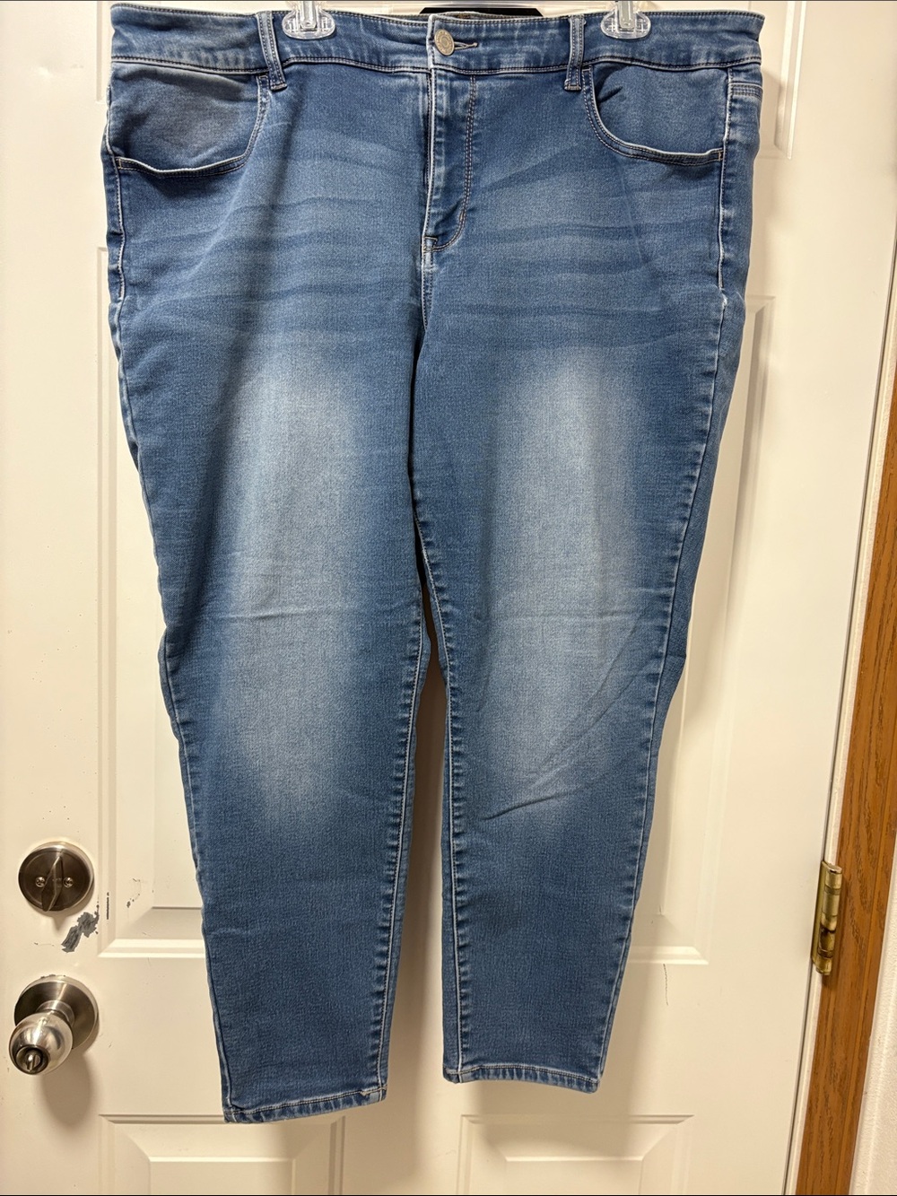 Maurices Light Blue Skinny Jeans